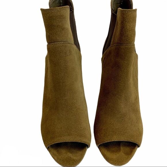Guess olive green suede ankle boots size 6M - Picture 4 of 6